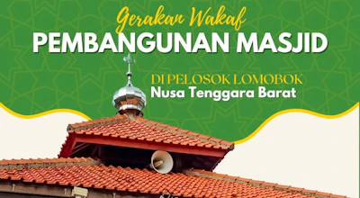WAKAF BANGUN MASJID DI PELOSOK