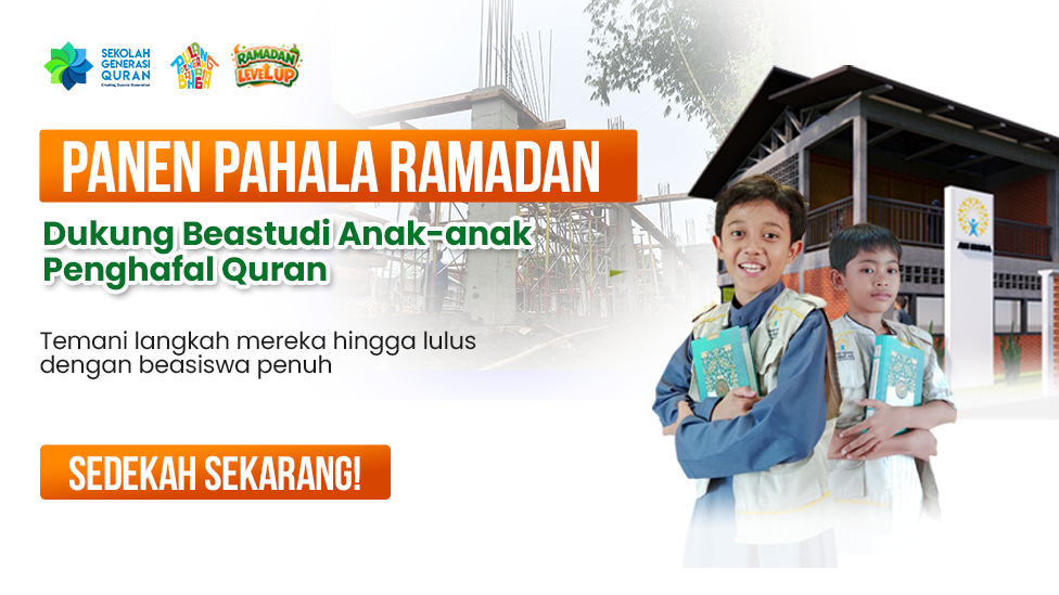 Bantu Para Generasi Quran agar Tetap Sekolah