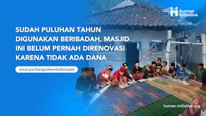 Bangun Kembali Masjid Yang Sudah 80 Tahun Tidak Pernah di Renovasi