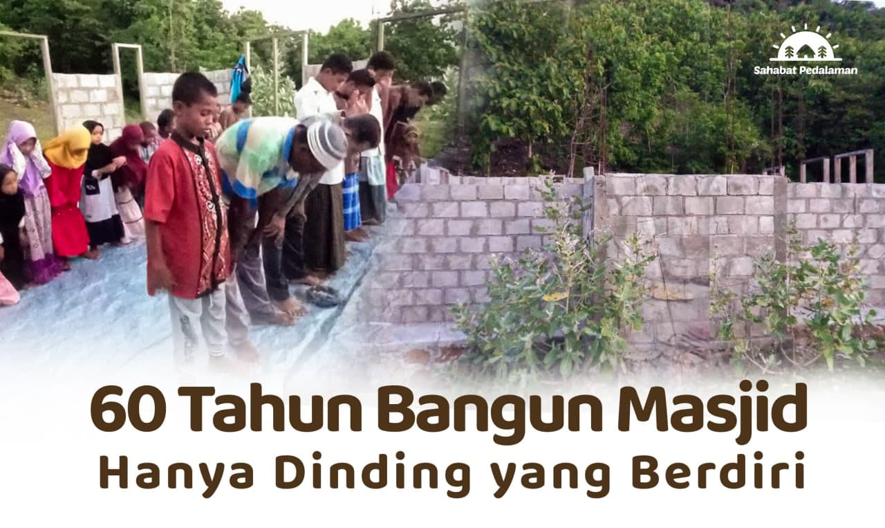 Masjid Pertama Untuk Muslim Minoritas di Bukit Jati, NTT