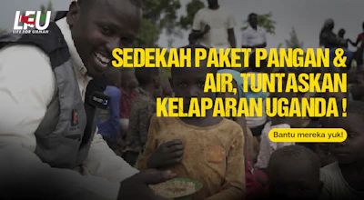 Mari bersama untaskan Kelaparan & krisis air Uganda!