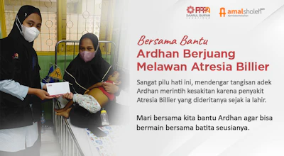 Bantu Ardhan dari Sakit Atresia Billier