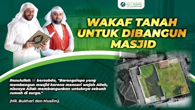 Wakaf Tanah untuk Dibangun Masjid