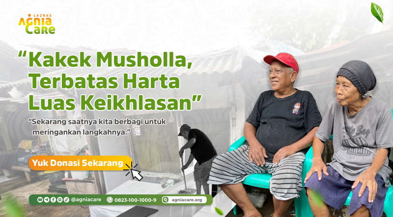 Sedekah Kehidupan, Bantu Kakek Musholla