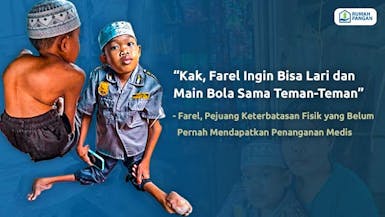 Terlahir dengan Tulang Tidak Sempurna, Bantu Pengobatan Farel