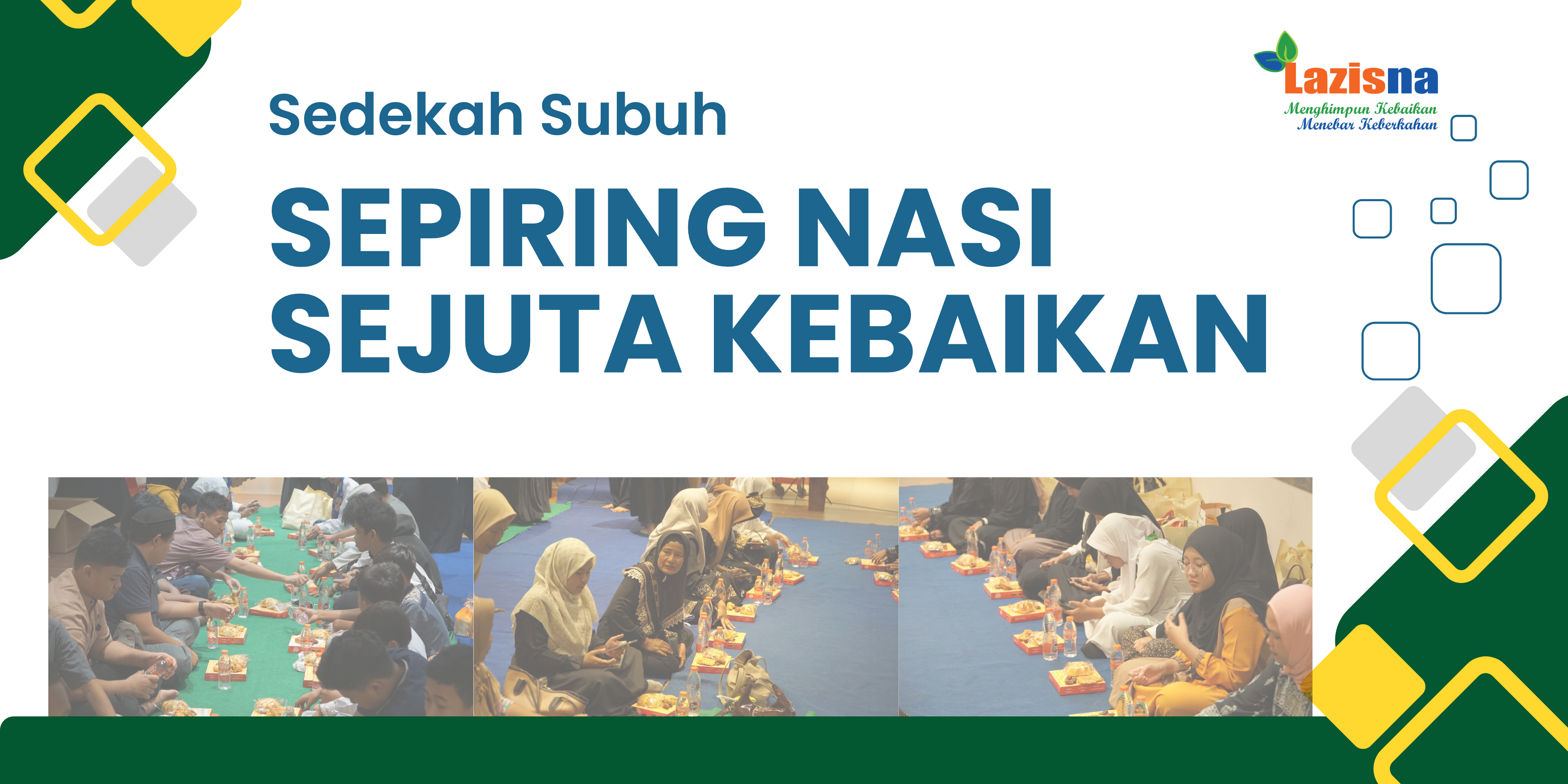 Sedekah Makanan : Sepiring Nasi Sejuta Kebaikan