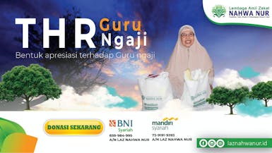 THR Untuk Guru Ngaji Pelosok Negeri