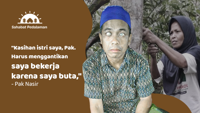 Bantu Pak Nasir Bisa Melihat Kembali Dunia