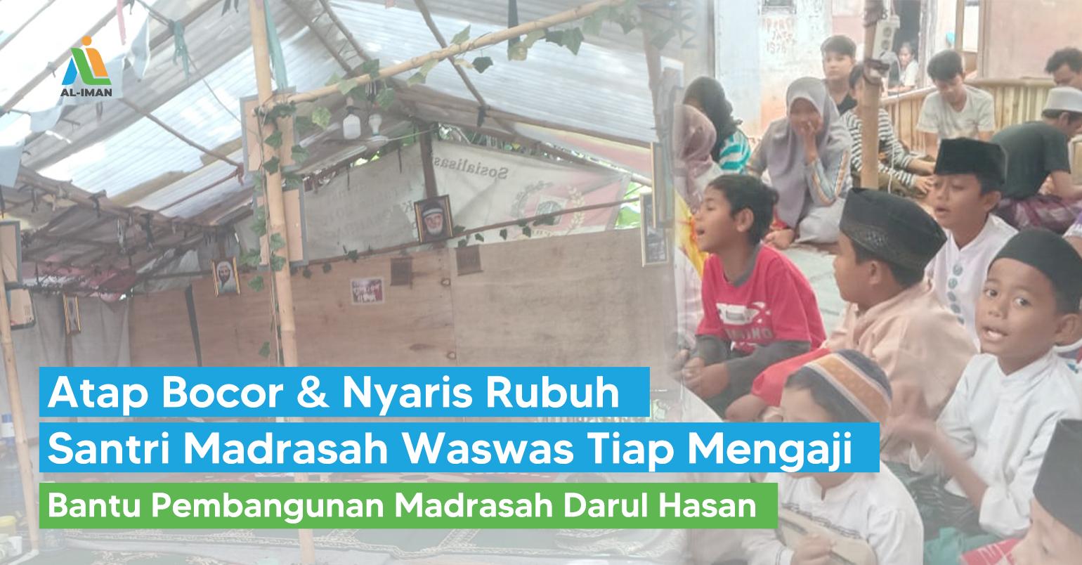 Bantu Renovasi Saung Ngaji Reyot di Kawasan Kumuh Jakarta