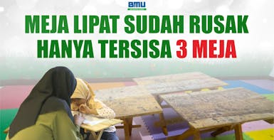 Infak Meja Lipat Rumah Qur'an