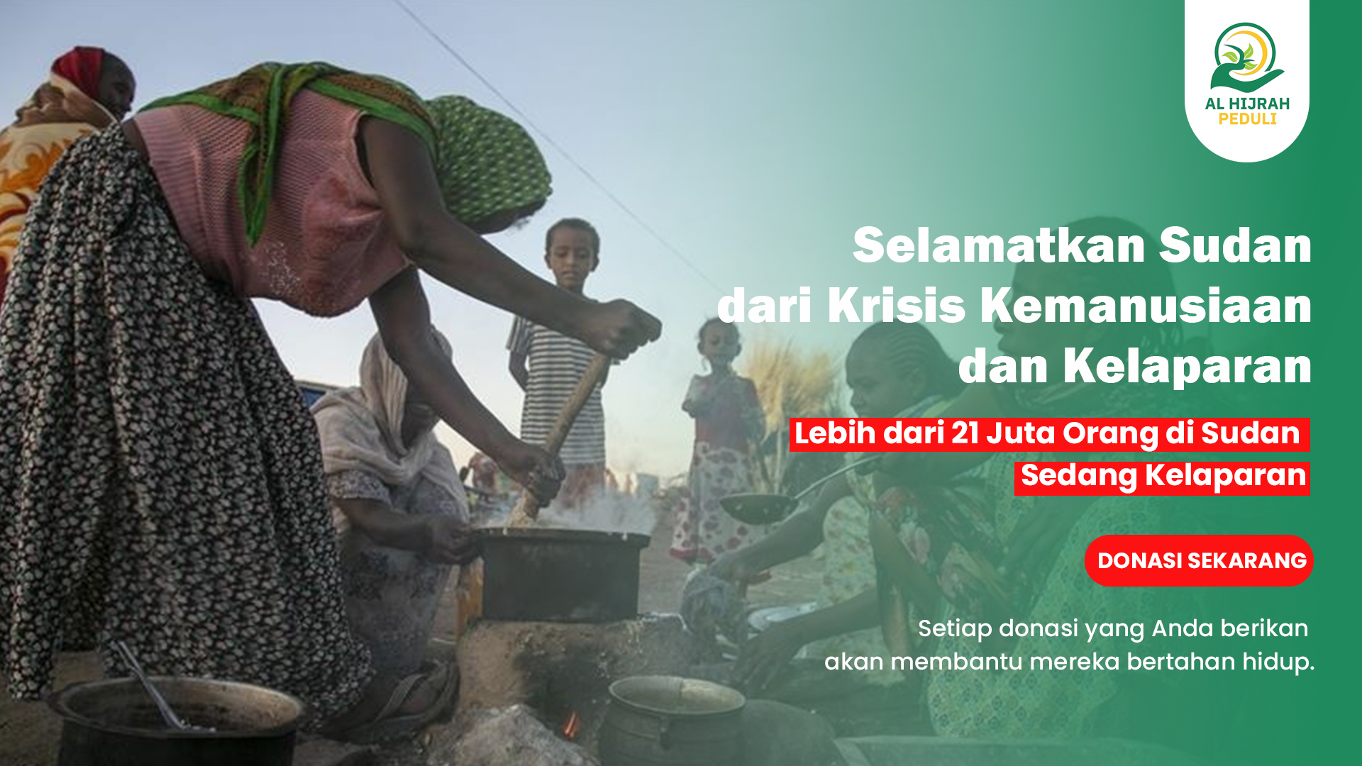 Selamatkan Sudan dari Kelaparan dan Krisis Kemanusiaan