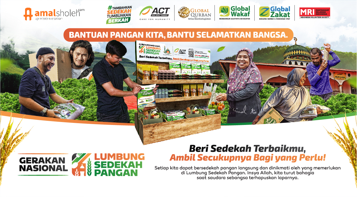 Sedekah Pangan Untuk Saudara yang Kekurangan