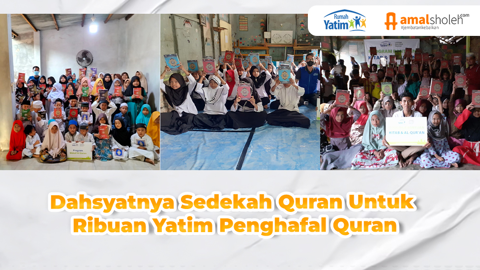 Sedekah Al Qur'an Bisa Alirkan Pahala Tanpa Batas