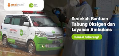 Sedekah Bantuan Tabung Oksigen dan Layanan Ambulans