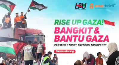 Mari Bangkitkan & bantu Gaza - Palestina!