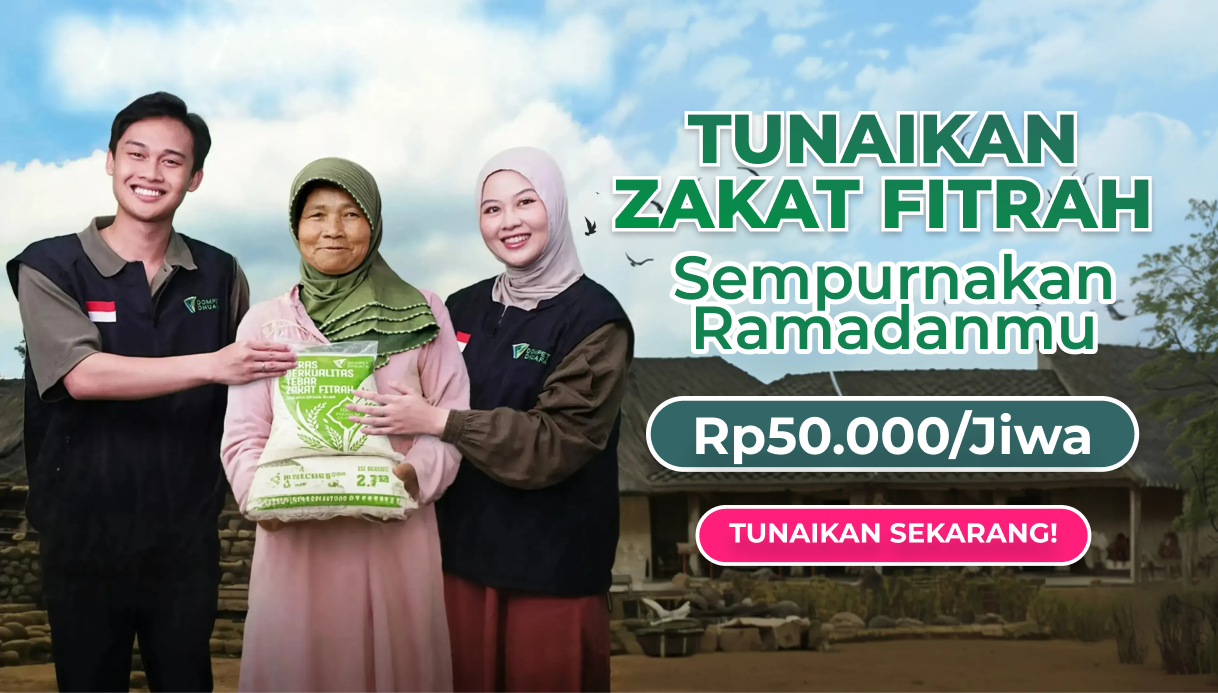 Zakat Fitrah Bersama Dompet Dhuafa
