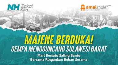 Darurat! Bantu Penyintas Gempa Majene Sulbar