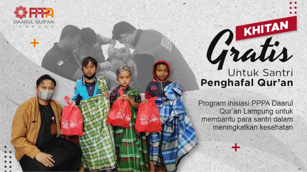 Khitan Gratis Untuk Santri Penghafal Al Qur'an