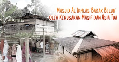 Selamatkan Masjid “Balai Bambu” di Pelosok Polewali Mandar