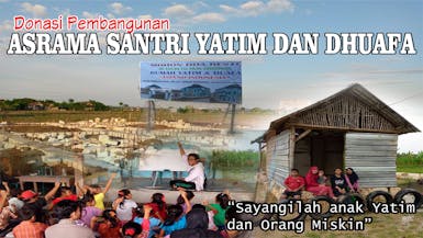 Wakaf Pembangunan Pondok Yatim dan Dhuafa