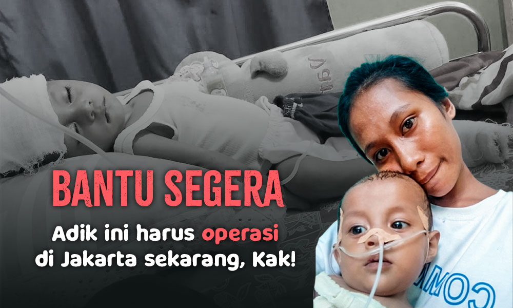 Jantung Bocor Daffa Harus Segera Dioperasi di Jakarta