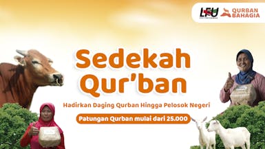 Sedekah Patungan Daging Qurban!