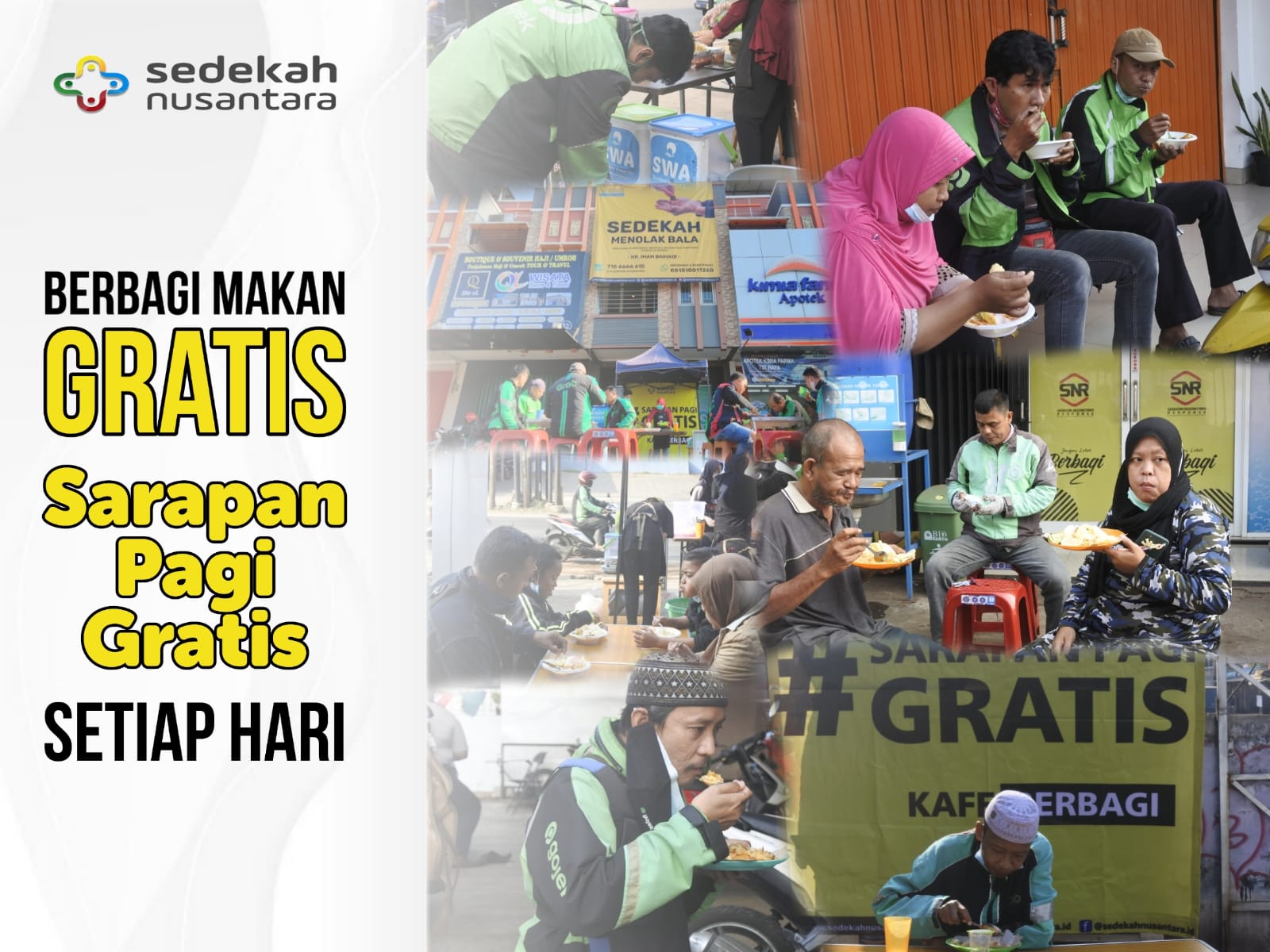 BERBAGI SARAPAN PAGI GRATIS