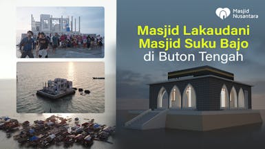 Bangun Masjid Apung untuk Suku Bajo di Buton Tengah