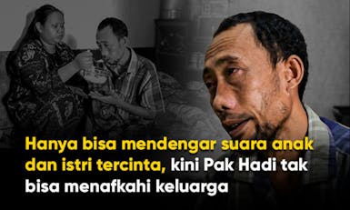 Sakit Keras dan Tak Ada Biaya, Pak Hadi Mendadak Buta