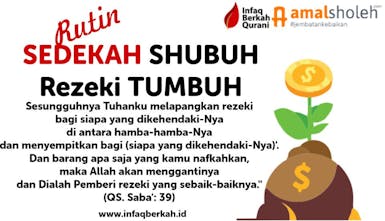 Sedekah subuh untuk Fakir miskin !