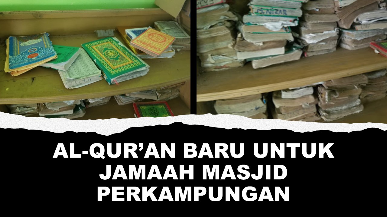 AL-QUR’AN JUMBO untuk Jama’ah SEPUH MASJID Perkampungan