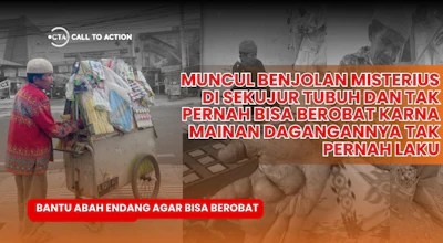 Tolong Pak Endang yang Tubuhnya Dipenuhi Benjolan dan Harus Menafkahi Keluarga yang Sakit