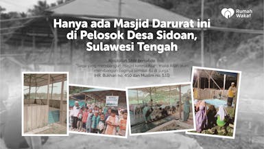 Bangun Masjid Mualaf dan Pelosok