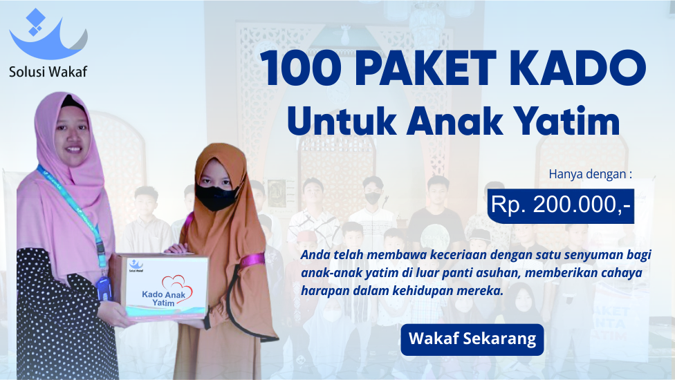 100 Paket Kado Untuk Anak Yatim