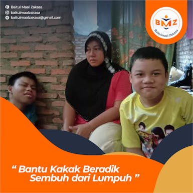 Bantu Kakak Adik Sembuh dari Lumpuh