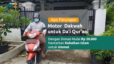Ayo Patungan Motor Dakwah Untuk Da'i Qur'ani!