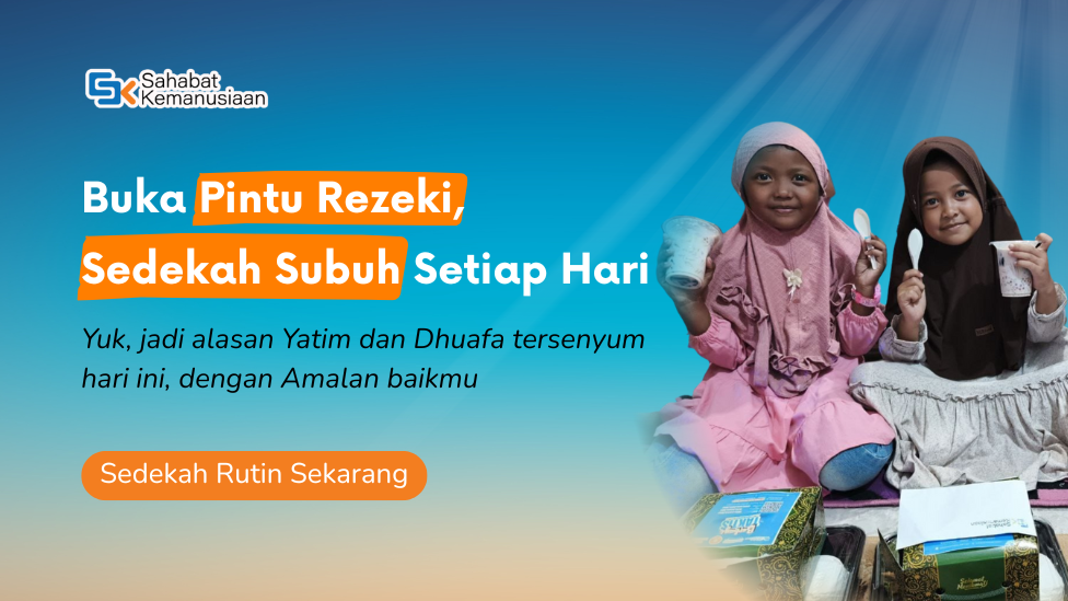 Sedekah Subuh untuk Yatim Dhuafa