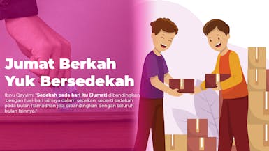 Jumat Berkah Dengan Bersedekah