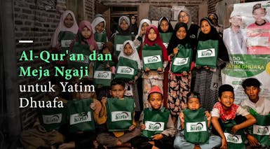 300 Paket Al-Qur’an untuk Pelosok Banten