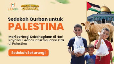 SEDEKAH QURBAN! Wujudkan Qurban di Palestina