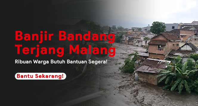 Kota Batu-Malang Diterjang Banjir Bandang. Kirim Bantuan Segera!