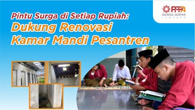 Pintu Surga di Setiap Rupiah: Dukung Renovasi Kamar Mandi Pesantren