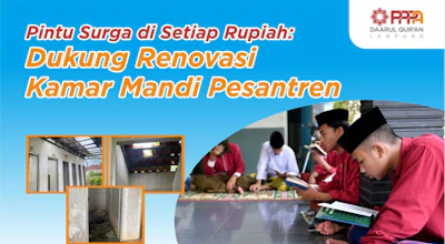 Pintu Surga di Setiap Rupiah: Dukung Renovasi Kamar Mandi Pesantren