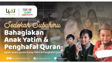 Bahagiakan Anak Yatim dan Penghafal AlQuran