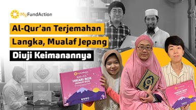 Wakaf Al-Quran untuk Mualaf Jepang