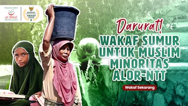Wakaf Sumur untuk Muslim Minoritas Alor NTT