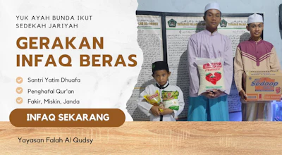 Sedekah Beras Untuk Panti Asuhan