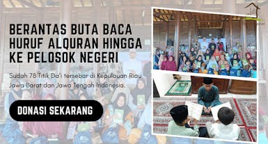 GERAKAN Berantas Buta Baca Huruf AlQuran di Pedalaman
