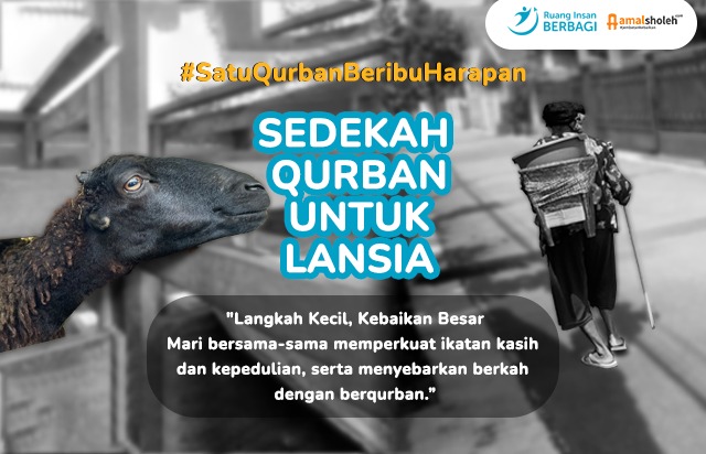 Sedekah Qurban Untuk Lansia Dhuafa
