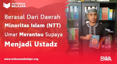 Biaya Pendidikan Umar Calon Ustadz dari NTT